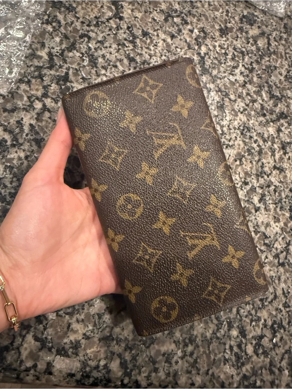 Louis Vuitton Brown Monogram Continental Wallet